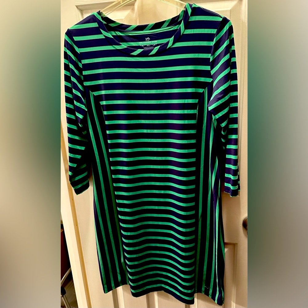 Southern Tide NWOT-W Pippa Perf Dress-XL, 3/4 sleeve
